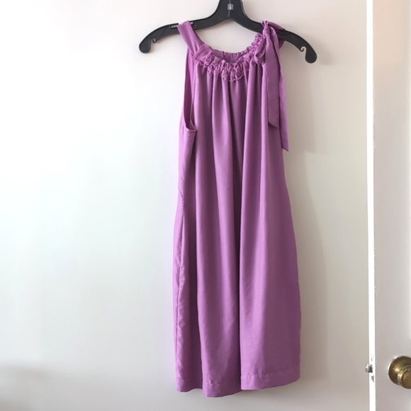 Banana republic 100% silk shift dress size 8P - Picture 1 of 7